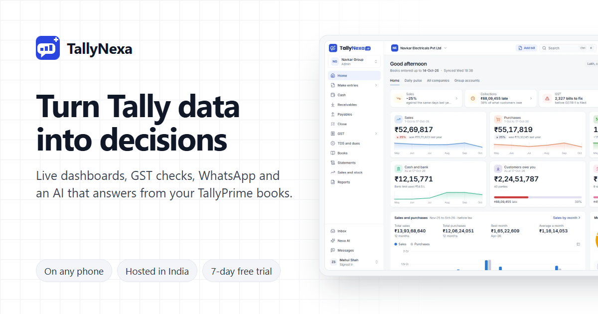 TallyNexa screenshot 1